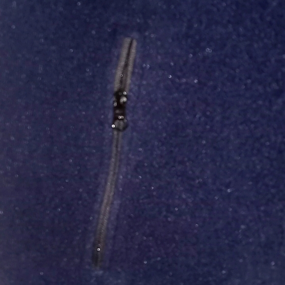 Eddie Bauer Navy Polartec Fleece Vest - Picture 6 of 14